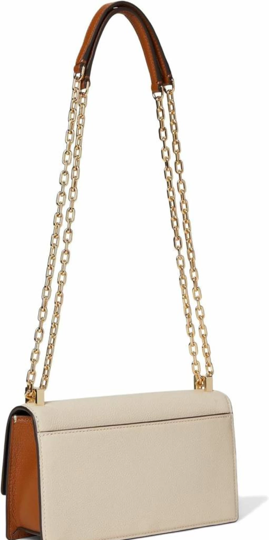 Kate Spade New York Deco Pebbled Leather Mini Crossbody Bag with Chain Strap