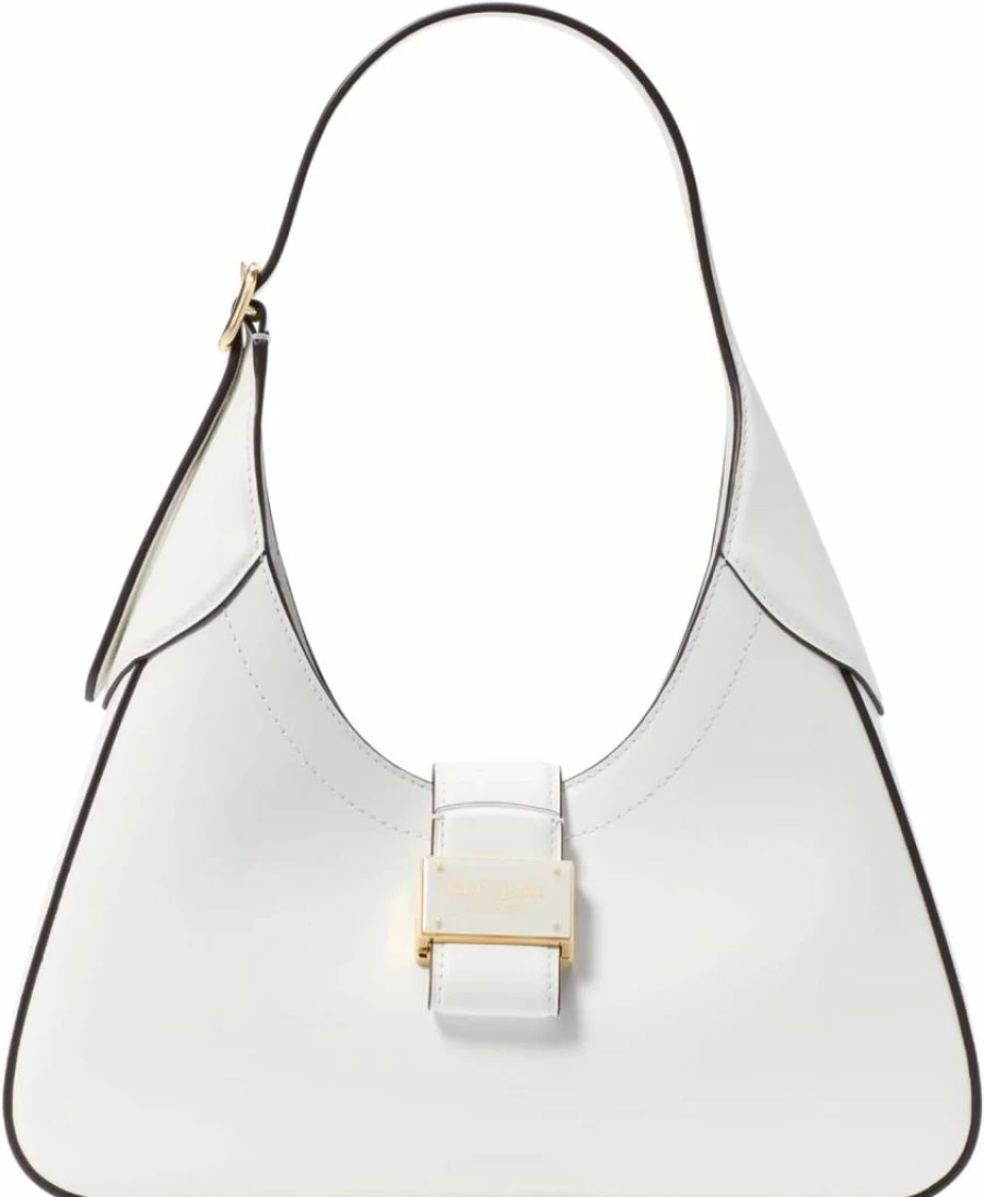 Kate Spade New York Nouveau Leather Crossbody Shoulder Bag for Women, Stylish Designer Handbag with Adjustable Strap