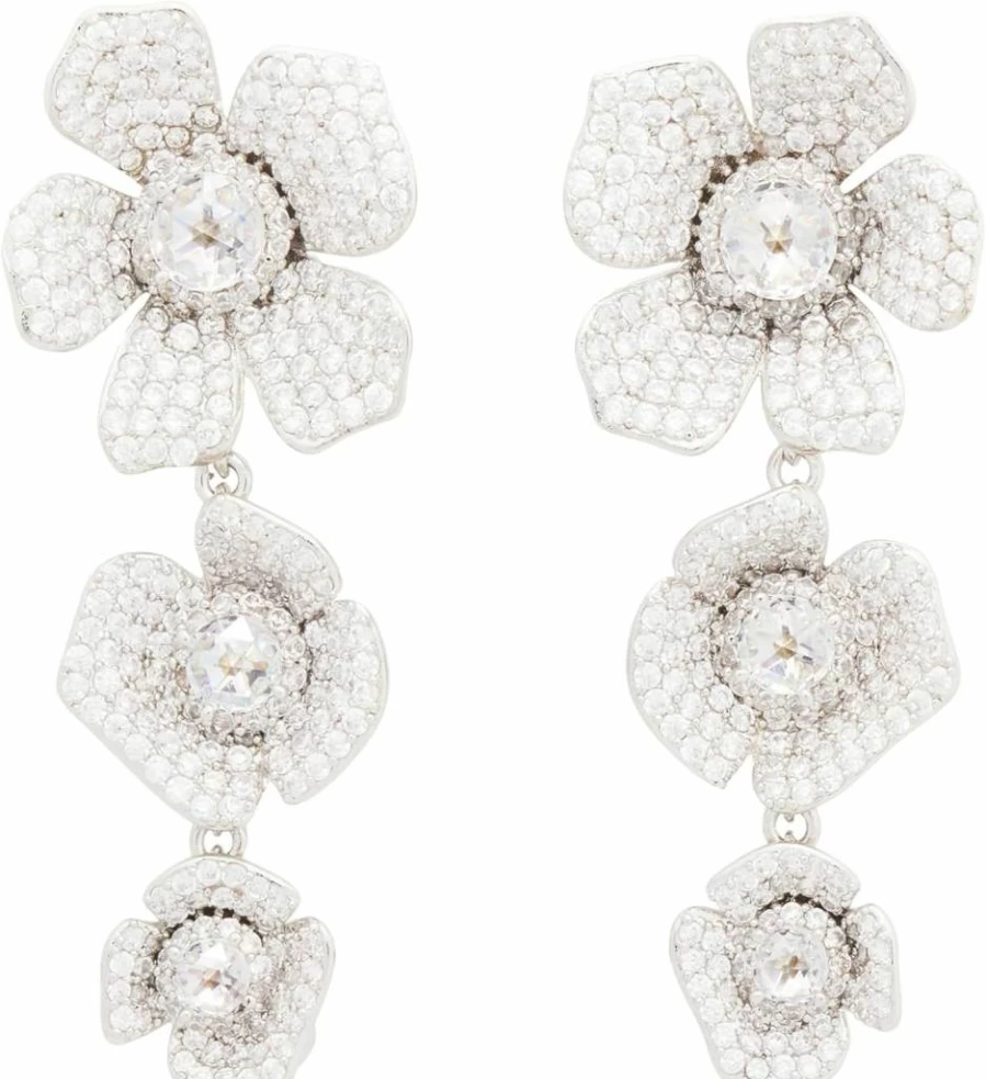Kate Spade New York Poppy Power Stud Earrings - Floral Gold-Tone Studs for Women