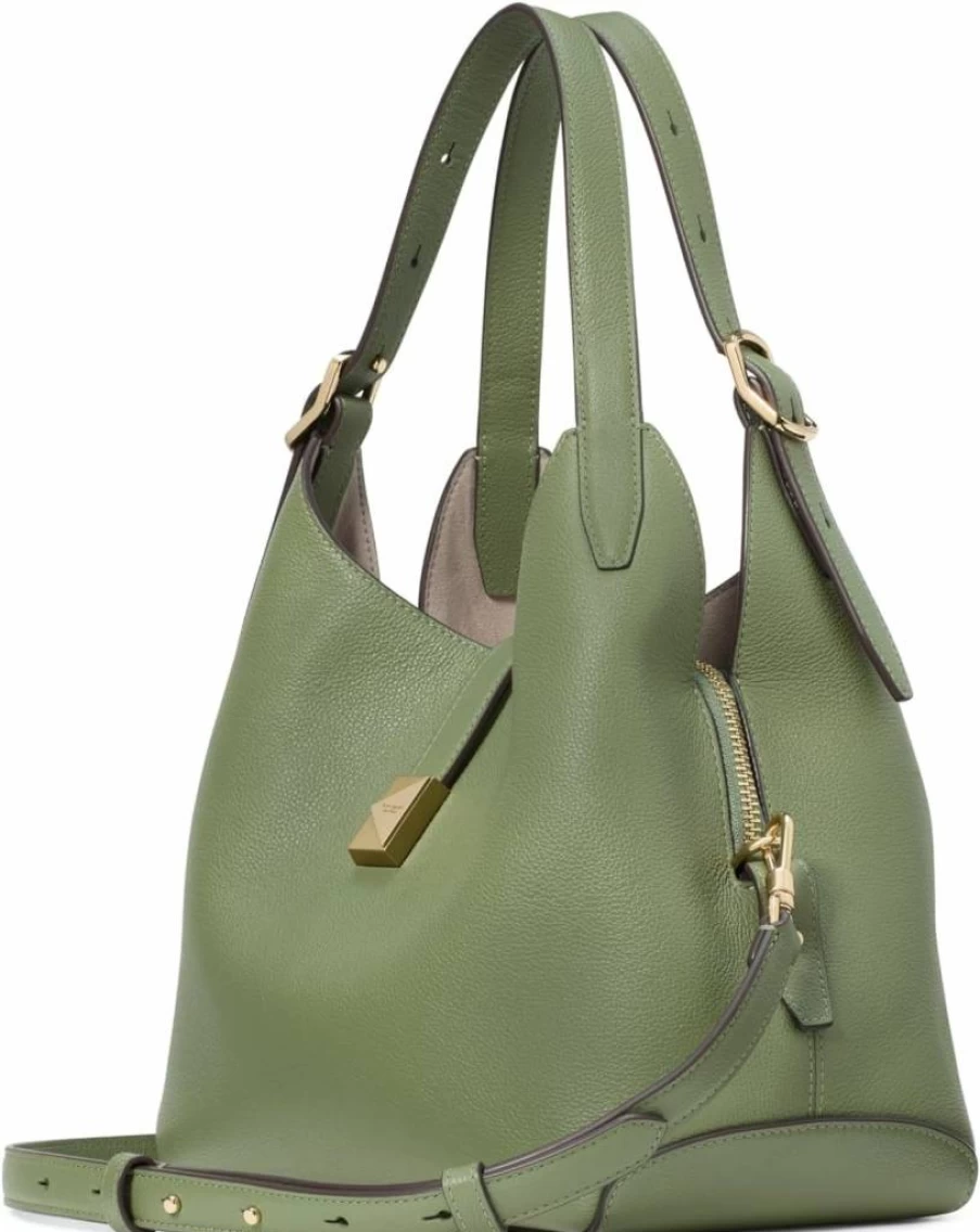 Kate Spade New York Deco Pebbled Leather Crossbody Bag - Stylish Tote for Women