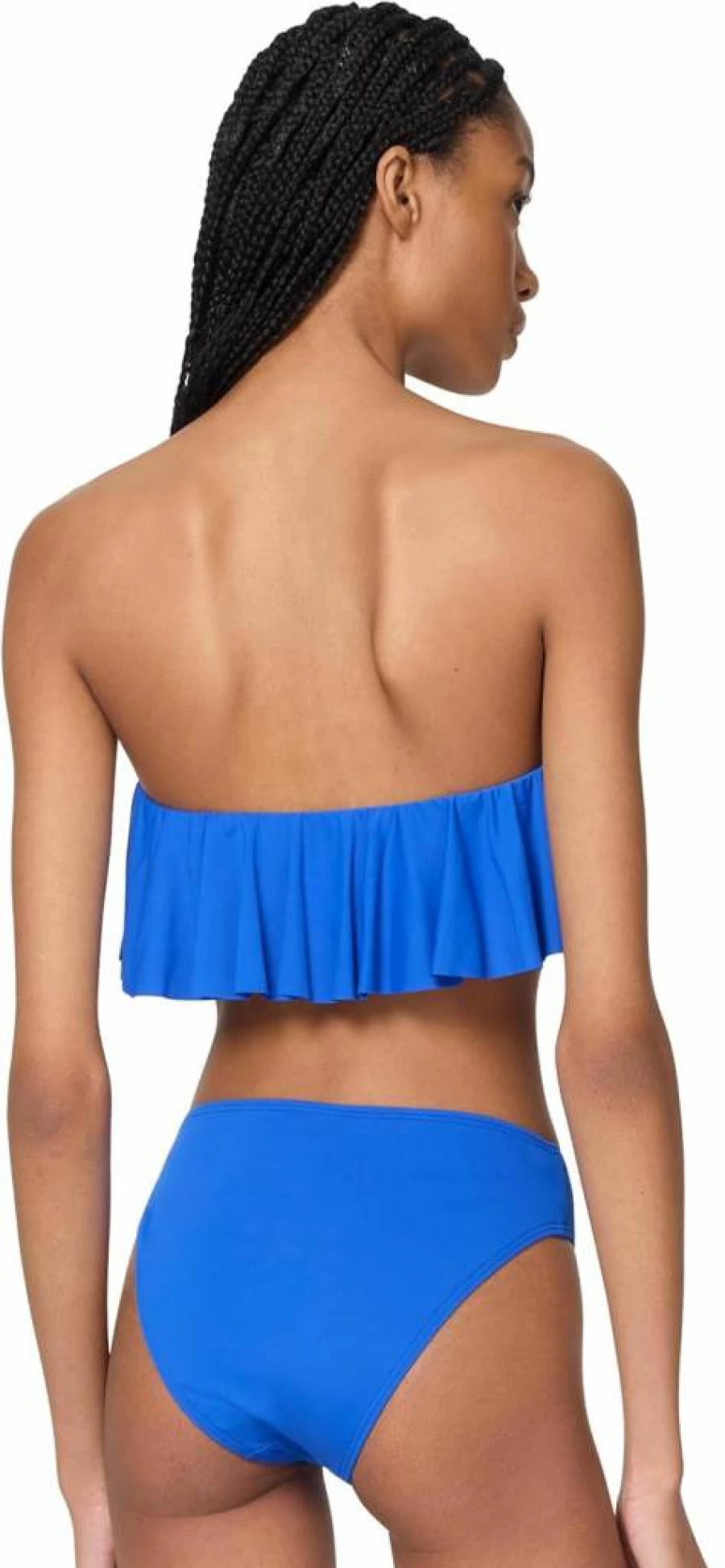 Kate Spade New York Women's Ruffle Trim Solid Bra Top - Comfortable & Stylish Lingerie