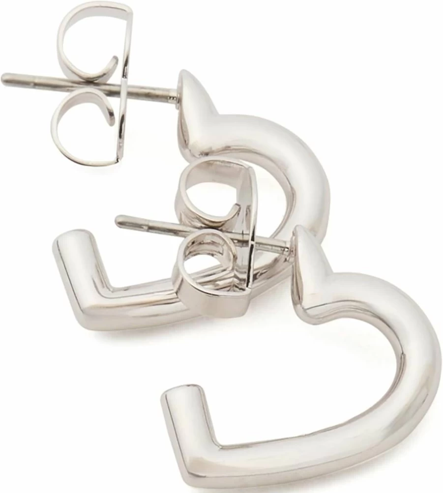 Kate Spade New York Heart You Huggie Earrings - Gold-Tone Heart Stud Earrings for Women
