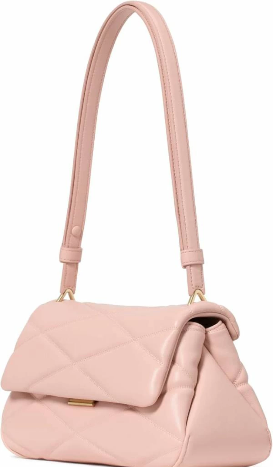 Kate Spade New York Grace Quilted Leather Crossbody Bag for Women, Stylish Shoulder Purse with Adjustable Strap, Fashion Handbag