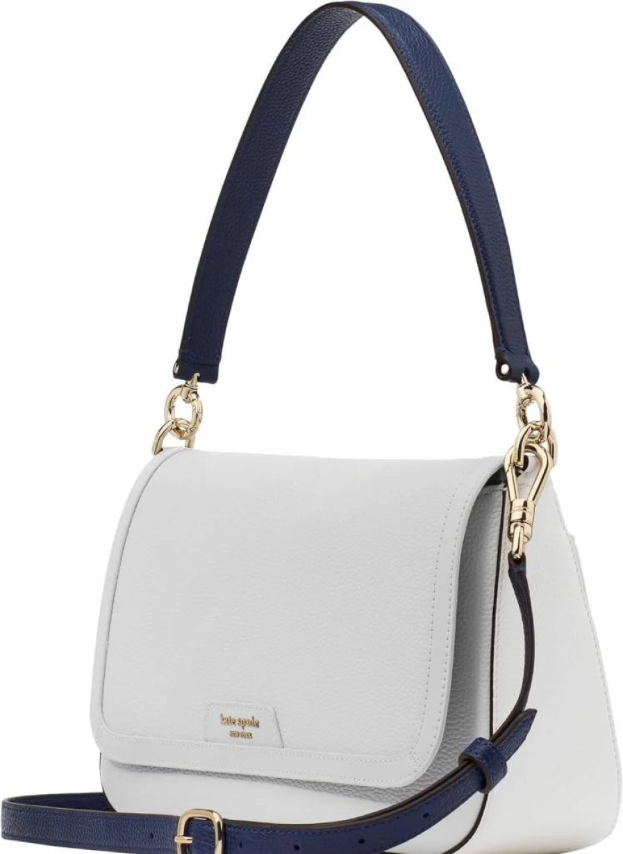 Kate Spade New York Hudson Pebbled Leather Crossbody Bag for Women Stylish Shoulder Purse