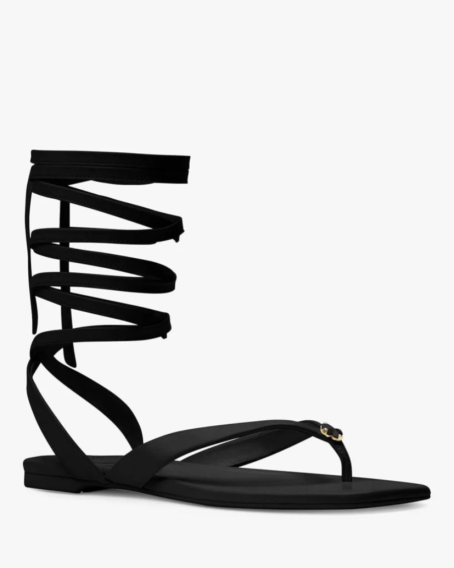 Kate Spade New York Women's Floral Sandals - Stylish Flower Design Summer Flat Sandals for Women