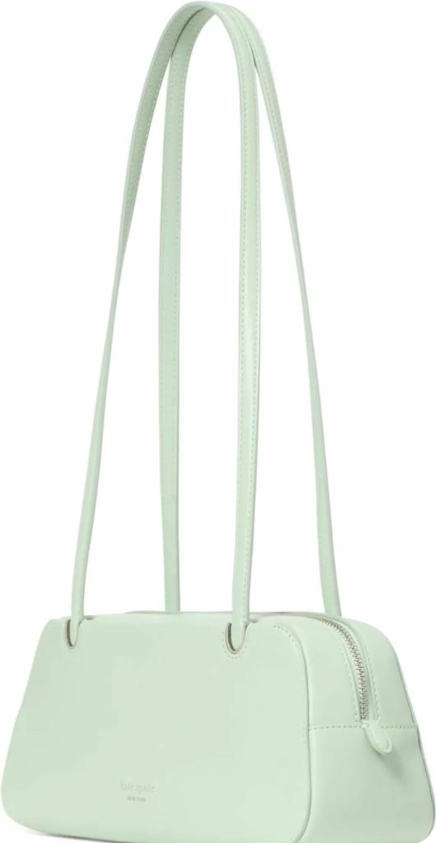 Kate Spade New York Grace Leather Crossbody Bag in Pistachio Ice, East-West Shoulder Purse