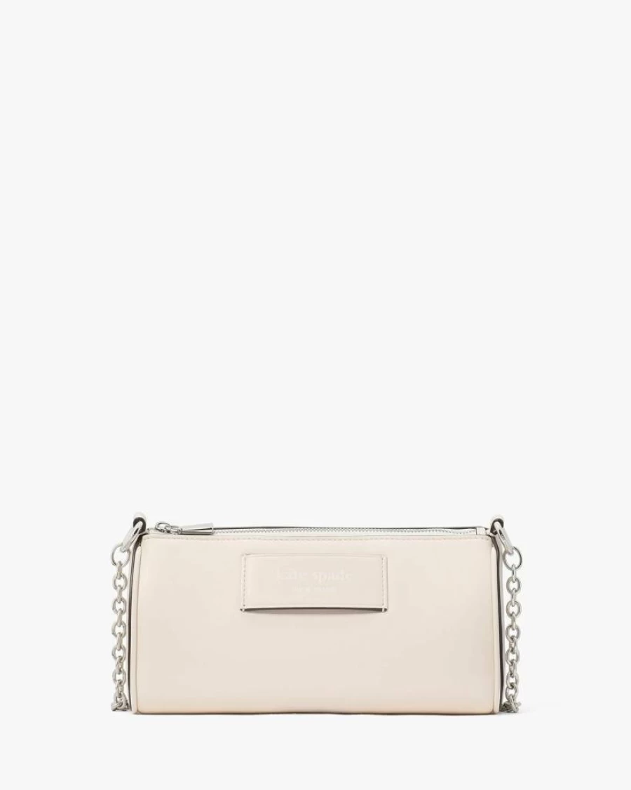 Kate Spade New York Smooth Leather Pochette Handbag - Stylish & Compact Crossbody Bag for Women