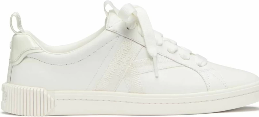 Kate Spade New York Women's Lace-Up Sneakers – Stylish Comfort Casual Shoes