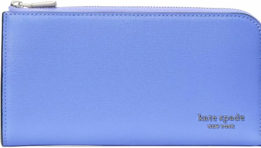 Kate Spade New York Devin Saffiano Leather Zip Around Continental Wallet for Women