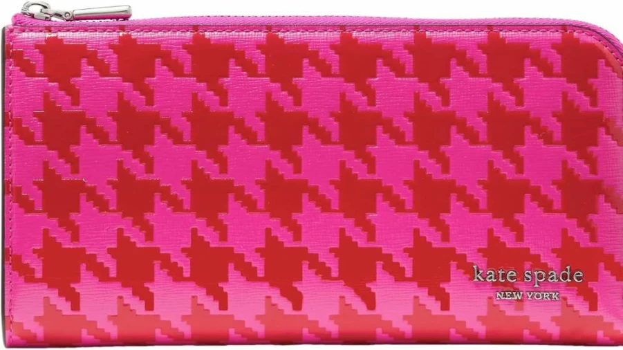 Kate Spade New York Women's Continental Zip-Around Wallet - Stylish & Functional Leather Card Holder