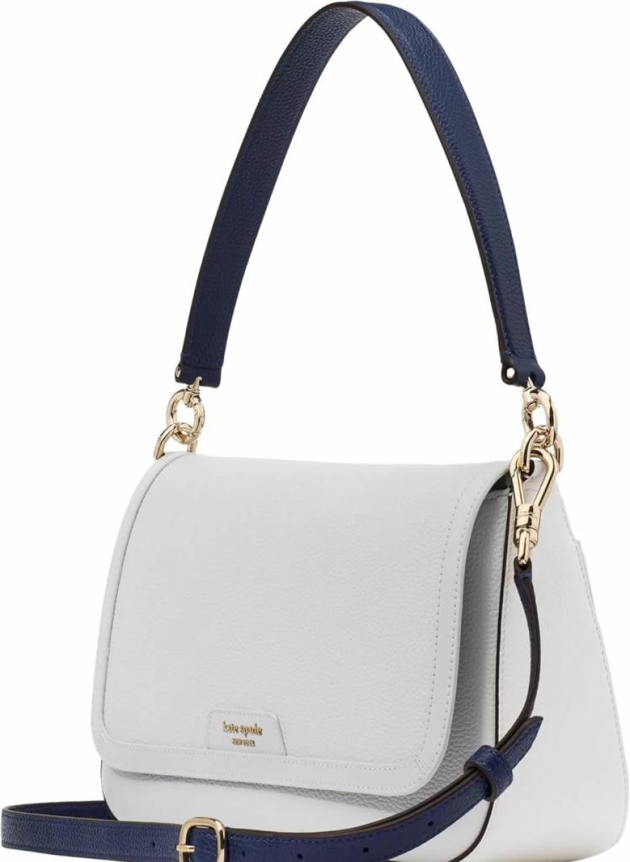 Kate Spade New York Hudson Pebbled Leather Crossbody Bag for Women Stylish Shoulder Purse