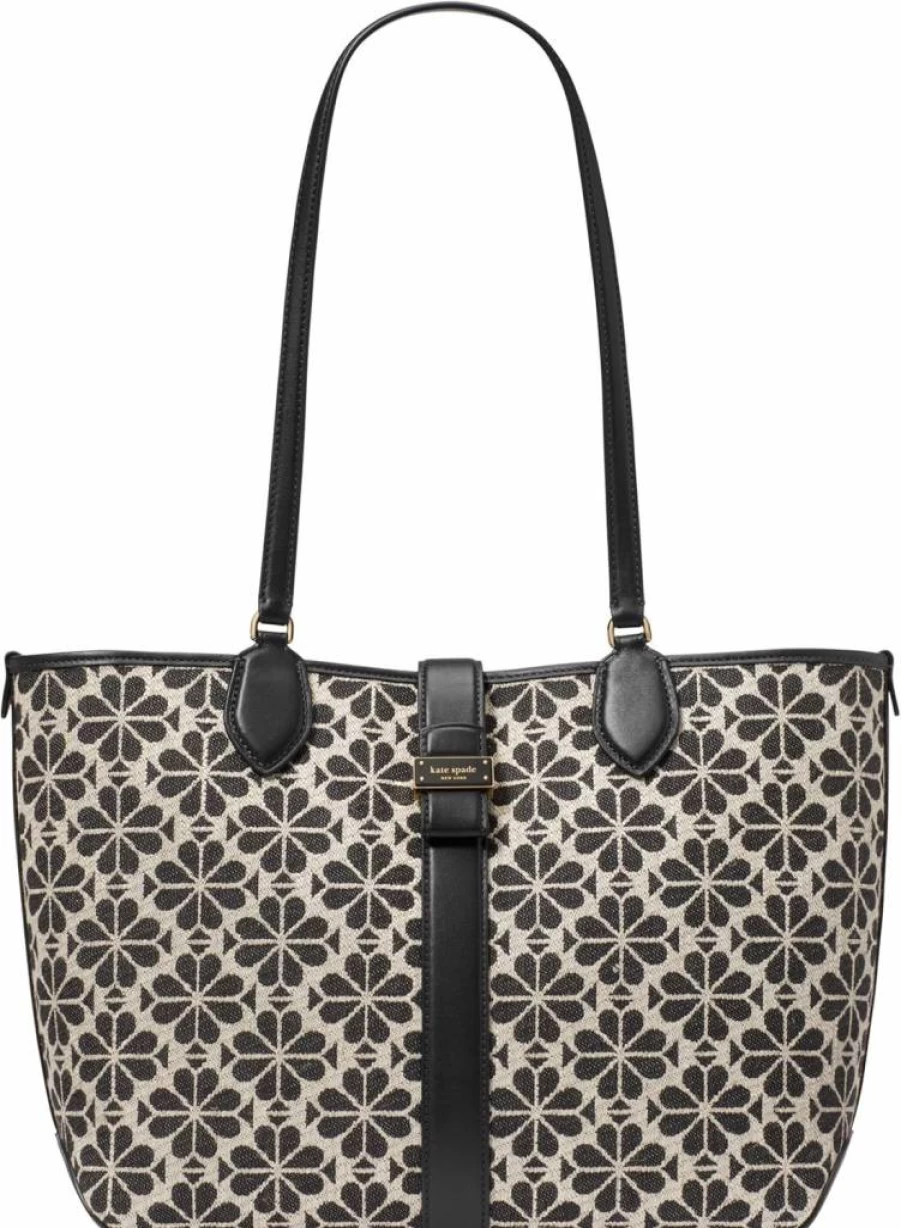 Kate Spade New York Medium Floral Jacquard Open Tote Bag for Women