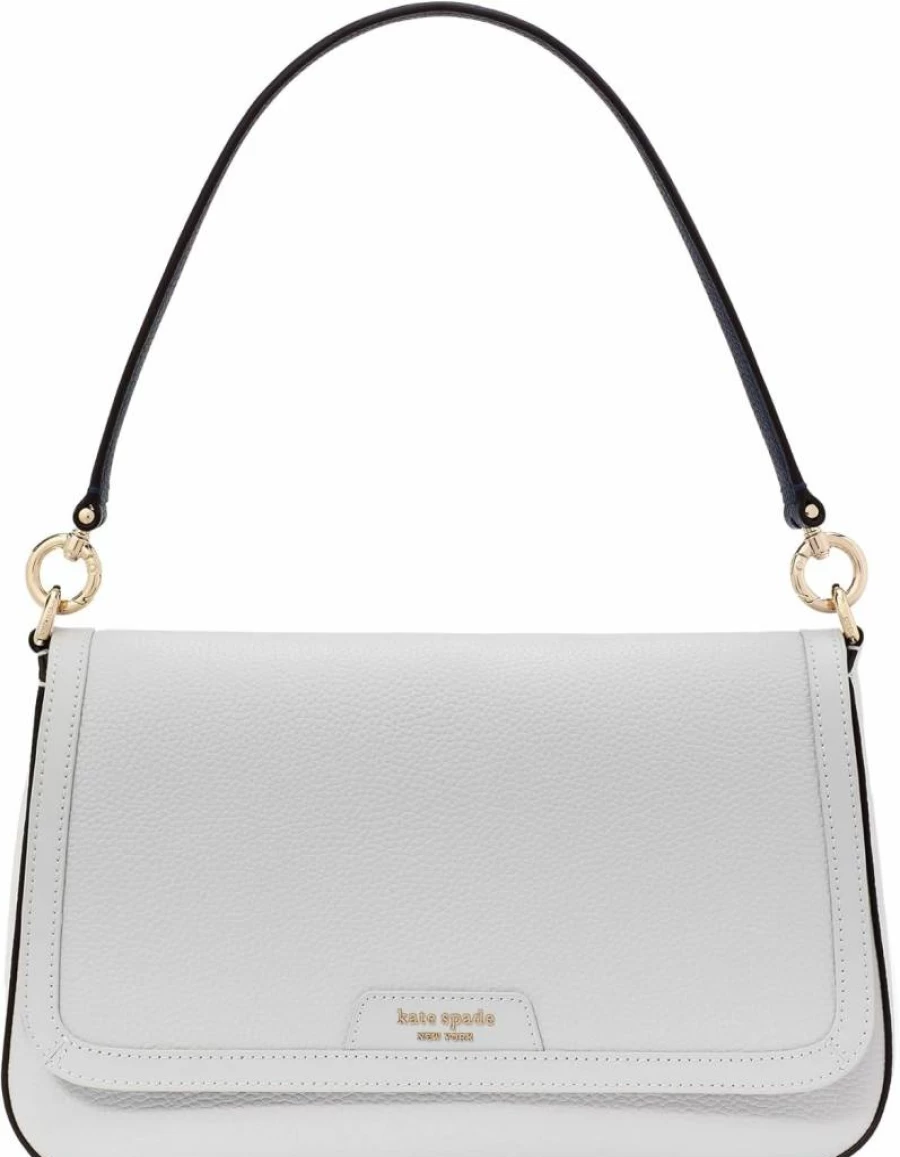 Kate Spade New York Hudson Leather Crossbody Bag - Pebbled Leather Shoulder Bag for Women