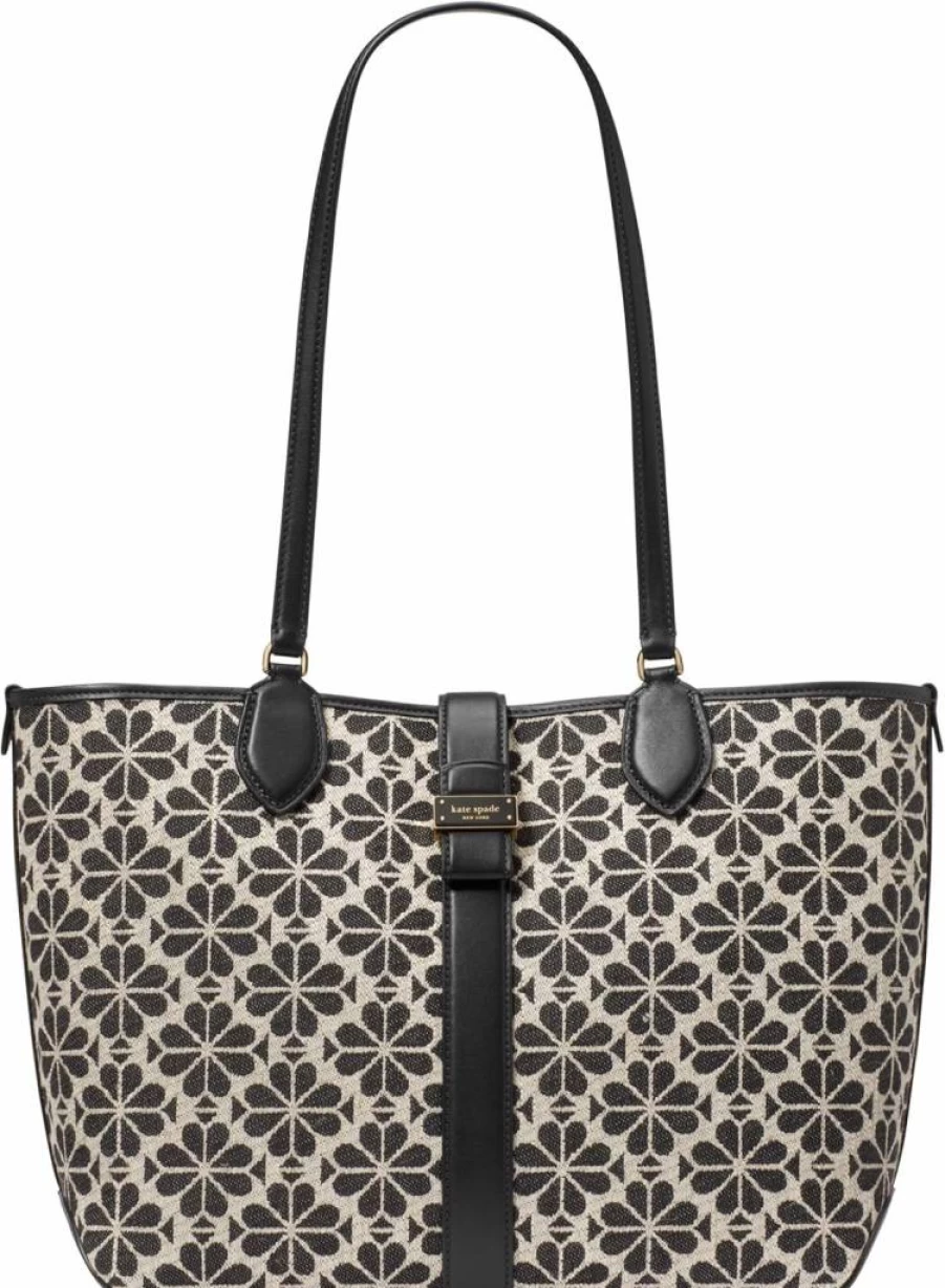 Kate Spade New York Medium Floral Jacquard Open Tote Bag for Women