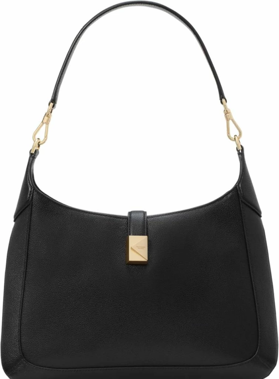 Kate Spade New York Leather Hobo Bag - Stylish Deco Pebbled Design for Women