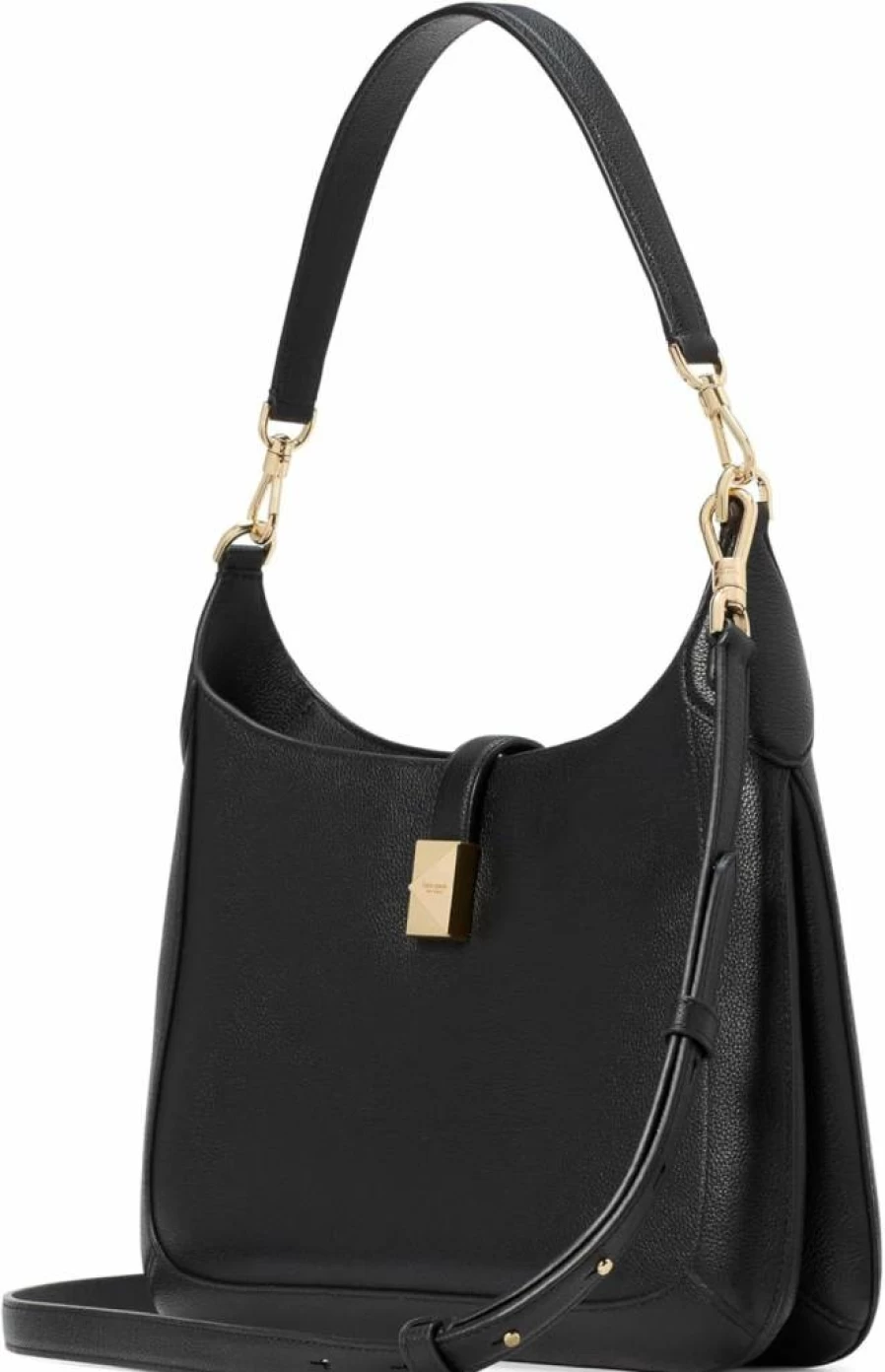 Kate Spade New York Leather Hobo Bag - Stylish Deco Pebbled Design for Women