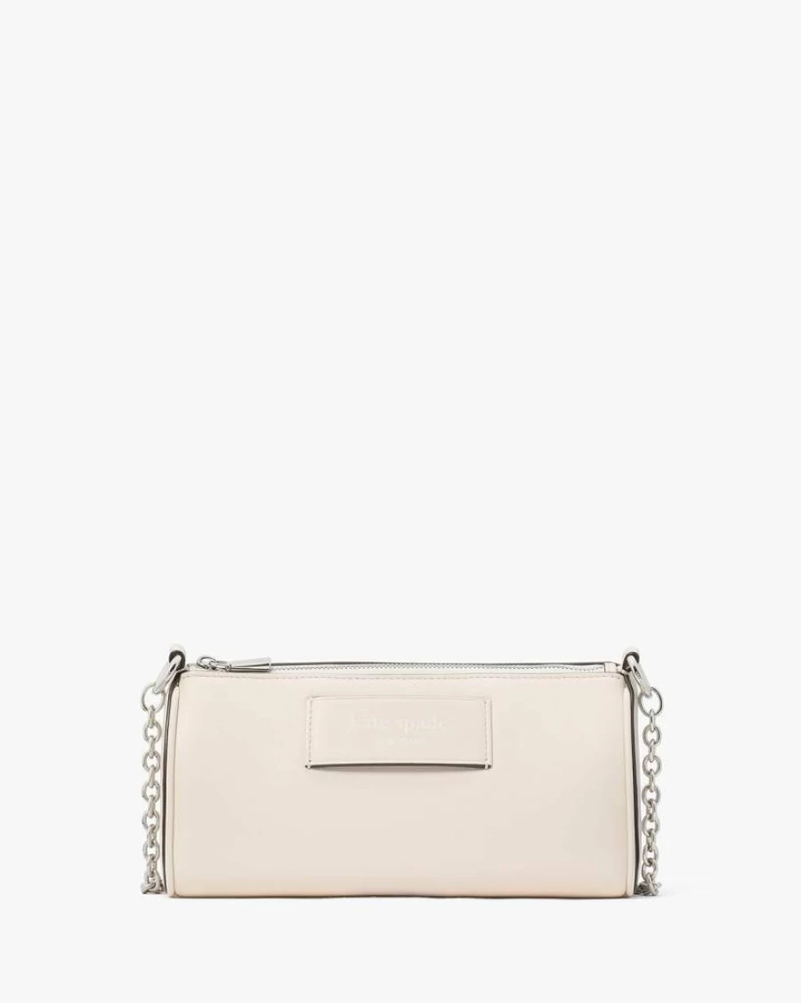Kate Spade New York Smooth Leather Pochette Handbag - Stylish Designer Clutch for Women