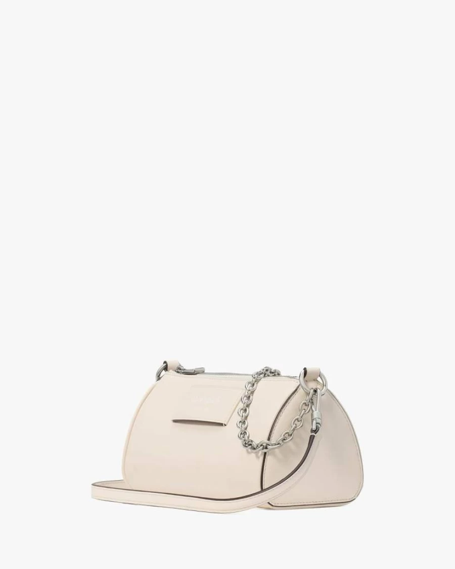 Kate Spade New York Smooth Leather Pochette Handbag - Stylish Designer Clutch for Women