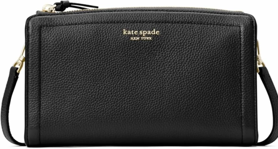 Kate Spade New York Knott Small Crossbody Bag in Pebbled Leather, Stylish and Compact Handbag for Women