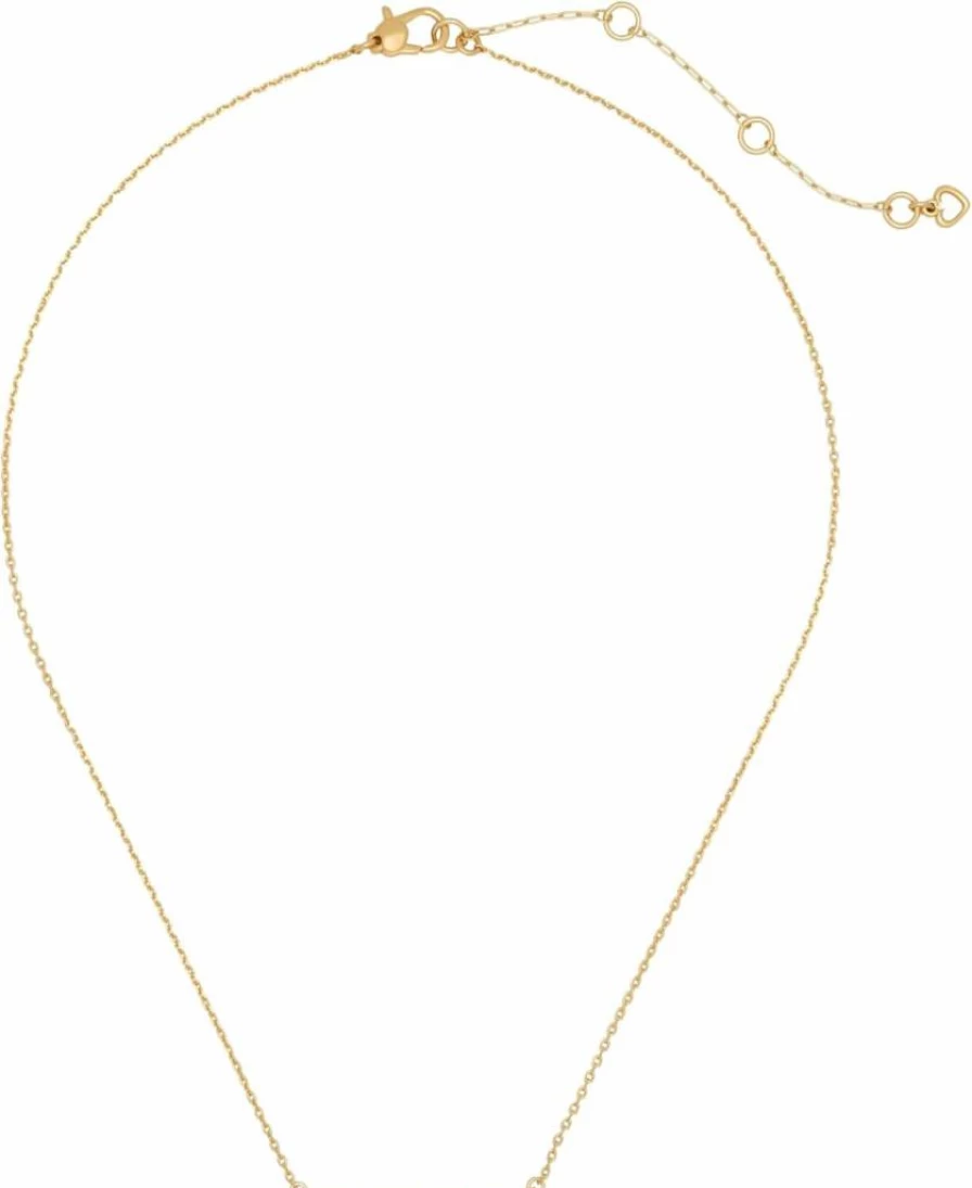 Kate Spade New York Shimmering Pendant Necklace - Elegant & Sparkling Jewelry