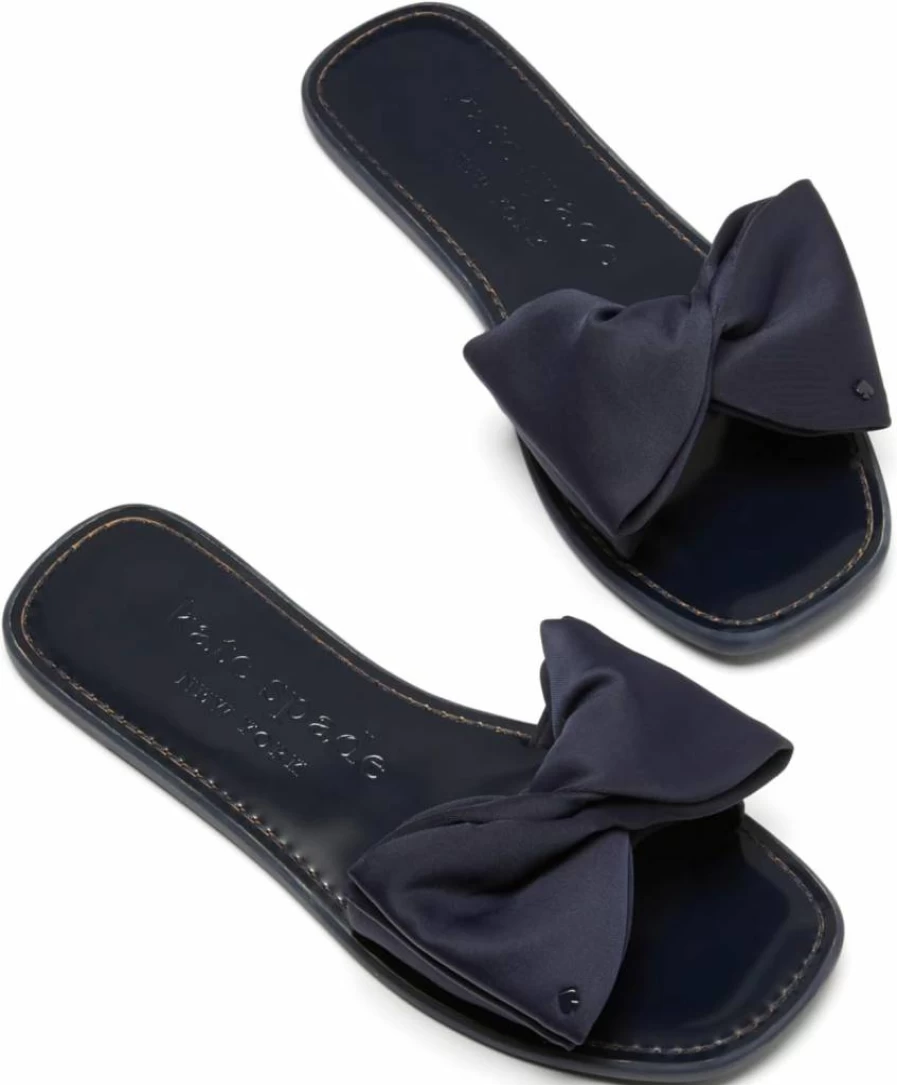 Kate Spade New York Women's Bikini Sandals - Stylish Comfortable Beach Slide Sandals for Women