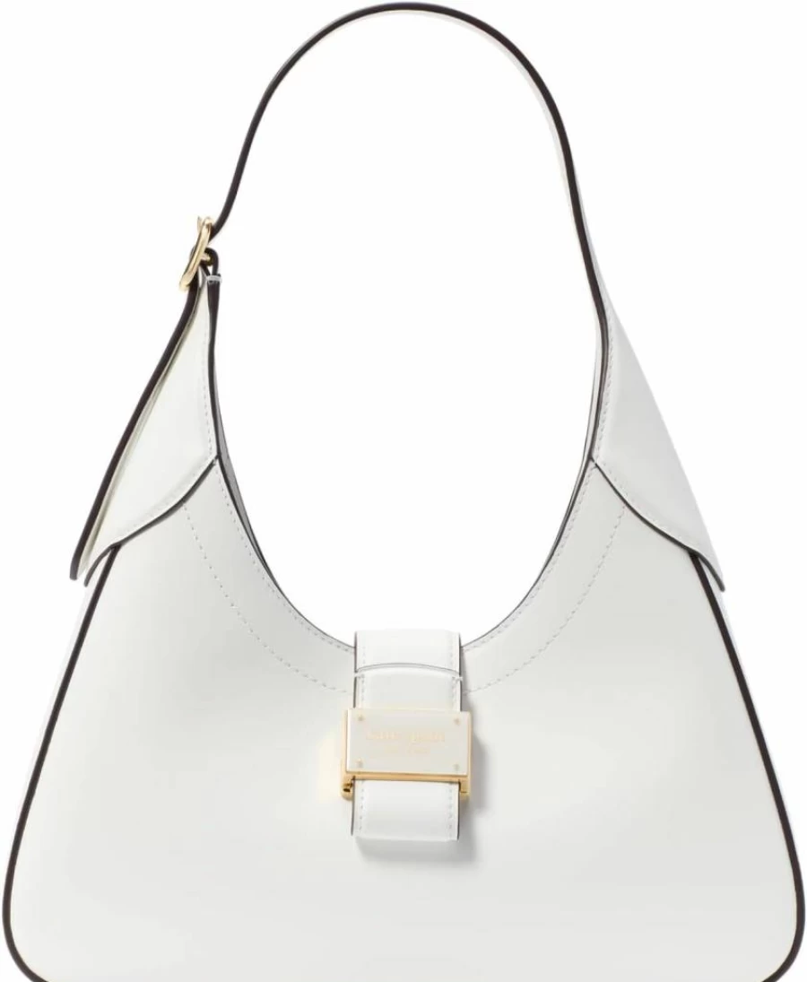 Kate Spade New York Nouveau Leather Crossbody Shoulder Bag for Women, Stylish Handbag with Adjustable Strap, Fashionable Everyday Purse