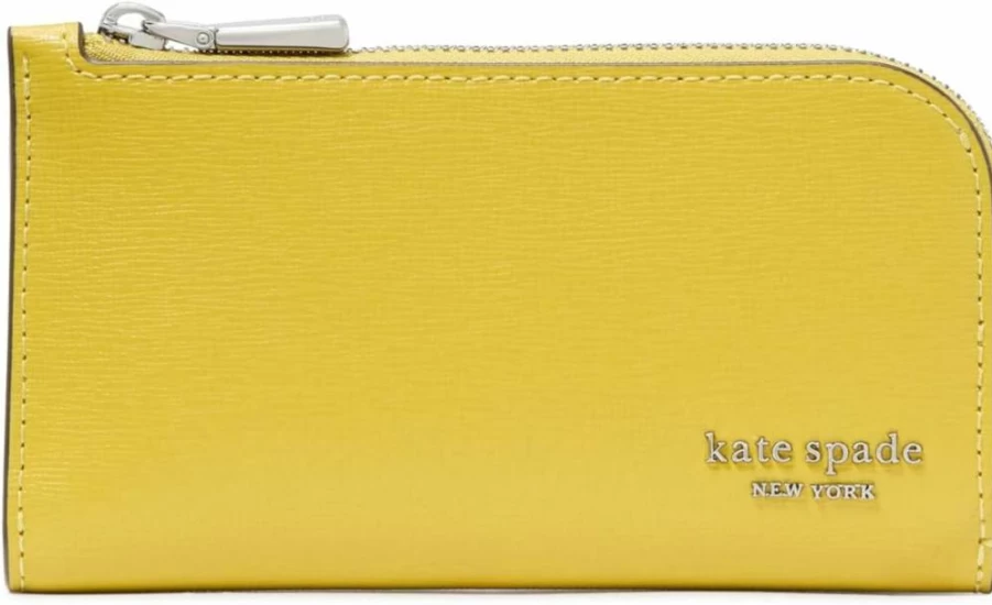 Kate Spade New York Devin Saffiano Leather Slim Bifold Wallet for Women