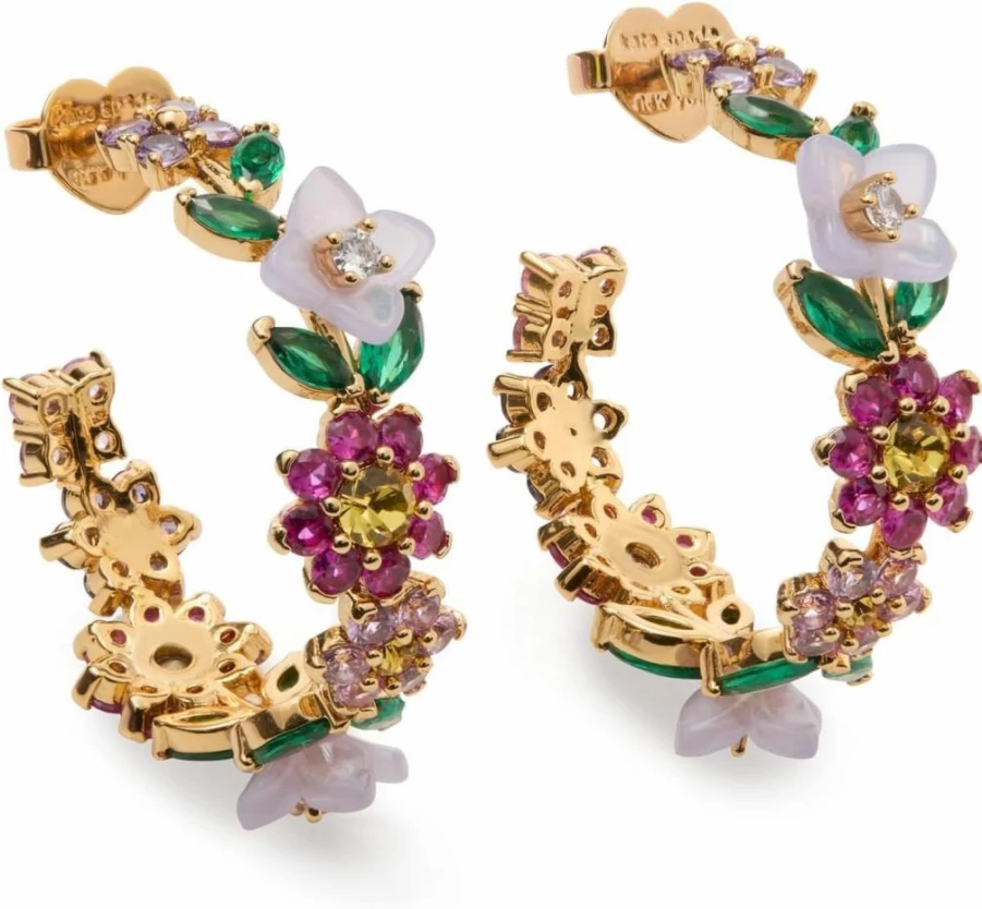 Kate Spade New York Floral Stud Earrings - Bursting Blooms Design for Women