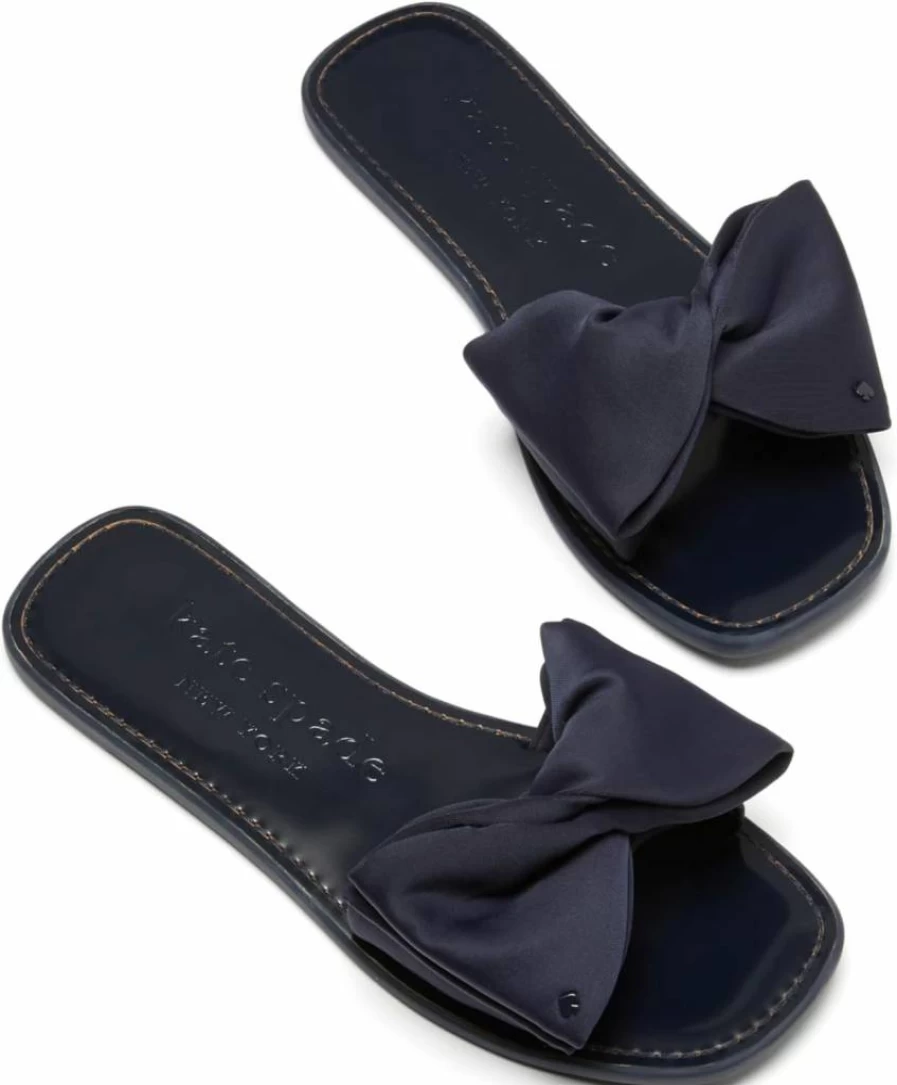 Kate Spade New York Women's Bikini Sandals | Comfortable Summer Slide Sandals for Women