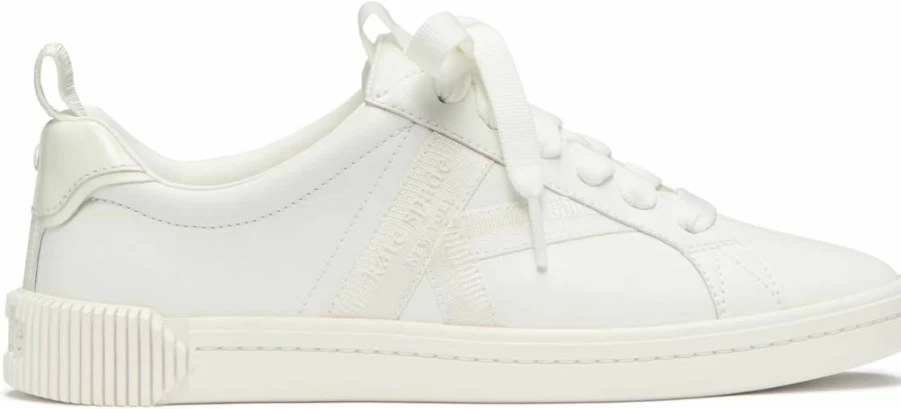 Kate Spade New York Women's Lace-Up Sneakers - Stylish Comfortable Casual Shoes for Women