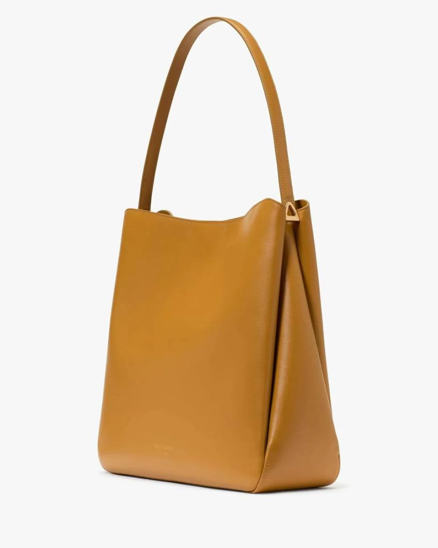 Kate Spade New York Grace Leather Large Hobo Bag - Premium Grain Leather Tote for Women