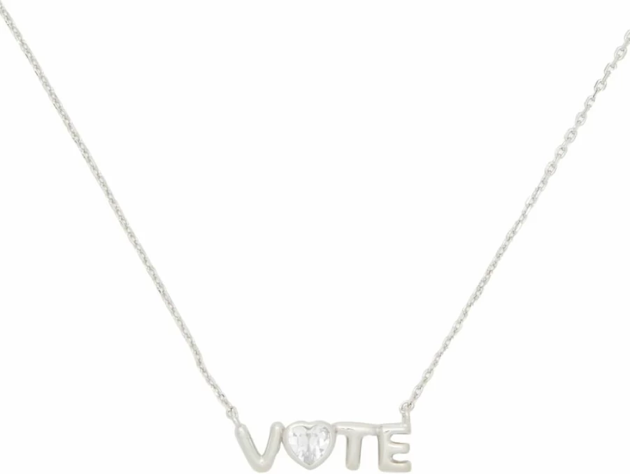 Kate Spade New York Have Your Say Mini Pendant Necklace - Elegant Gold-Tone Statement Jewelry
