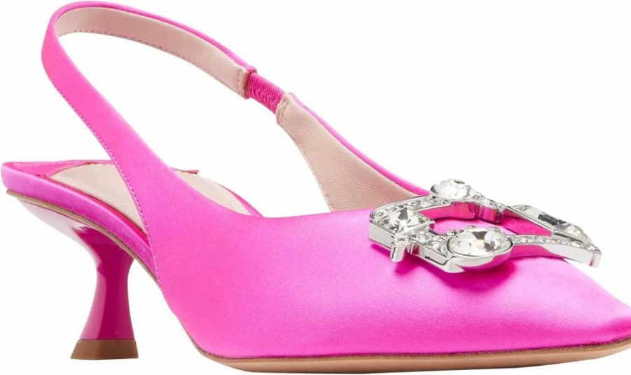 Kate Spade New York Women's Renata Slingback Pump Heels - Stylish Comfort for Everyday Wear