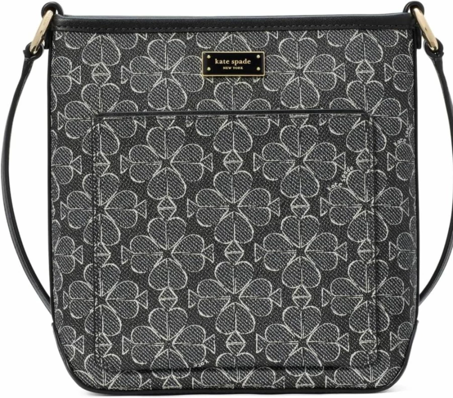 Kate Spade New York Small Spade Flower Swingpack in Coated Canvas