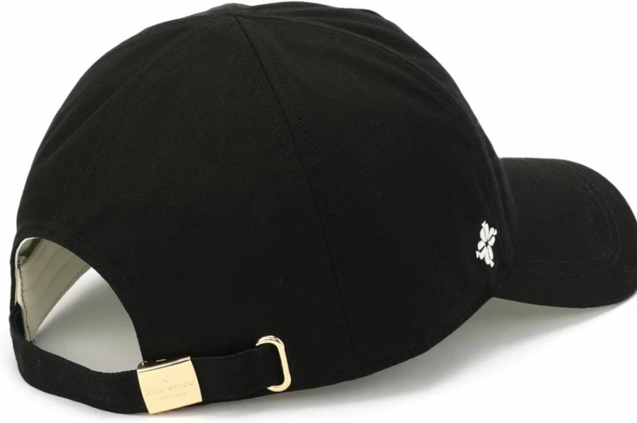 Kate Spade New York Women's Cotton Baseball Cap - Sun Protection Summer Hat, Stylish Magazine Script Design