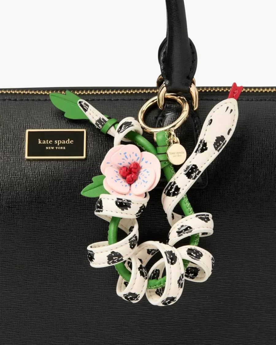 Kate Spade New York Whimsical Novelty Bag Charm - Playful Keychain Accessory for Handbags