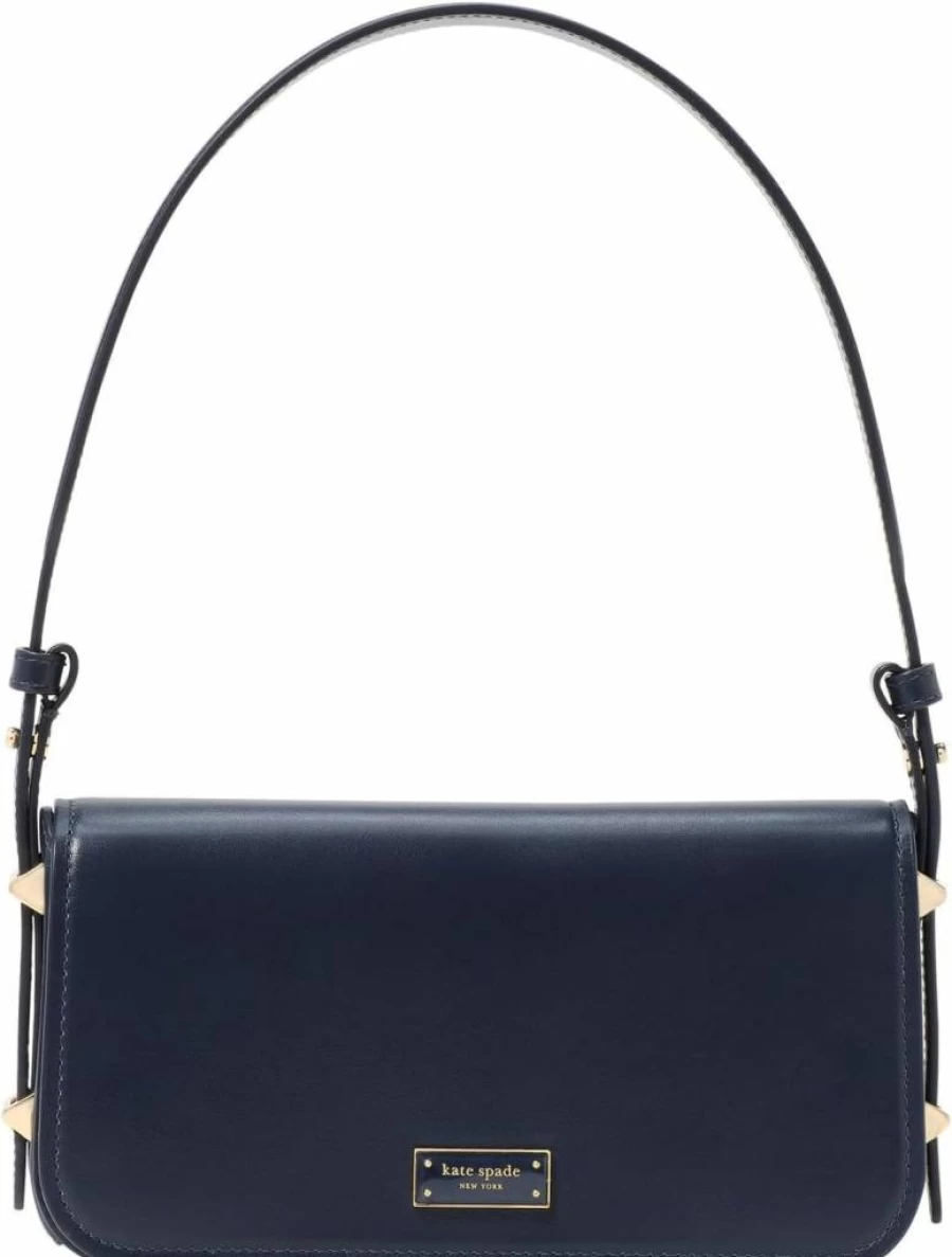 Kate Spade New York Liv Small Smooth Leather Crossbody Bag - East-West Shoulder Purse for Women