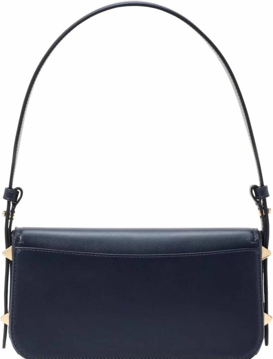 Kate Spade New York Liv Small Smooth Leather Crossbody Bag - East-West Shoulder Purse for Women