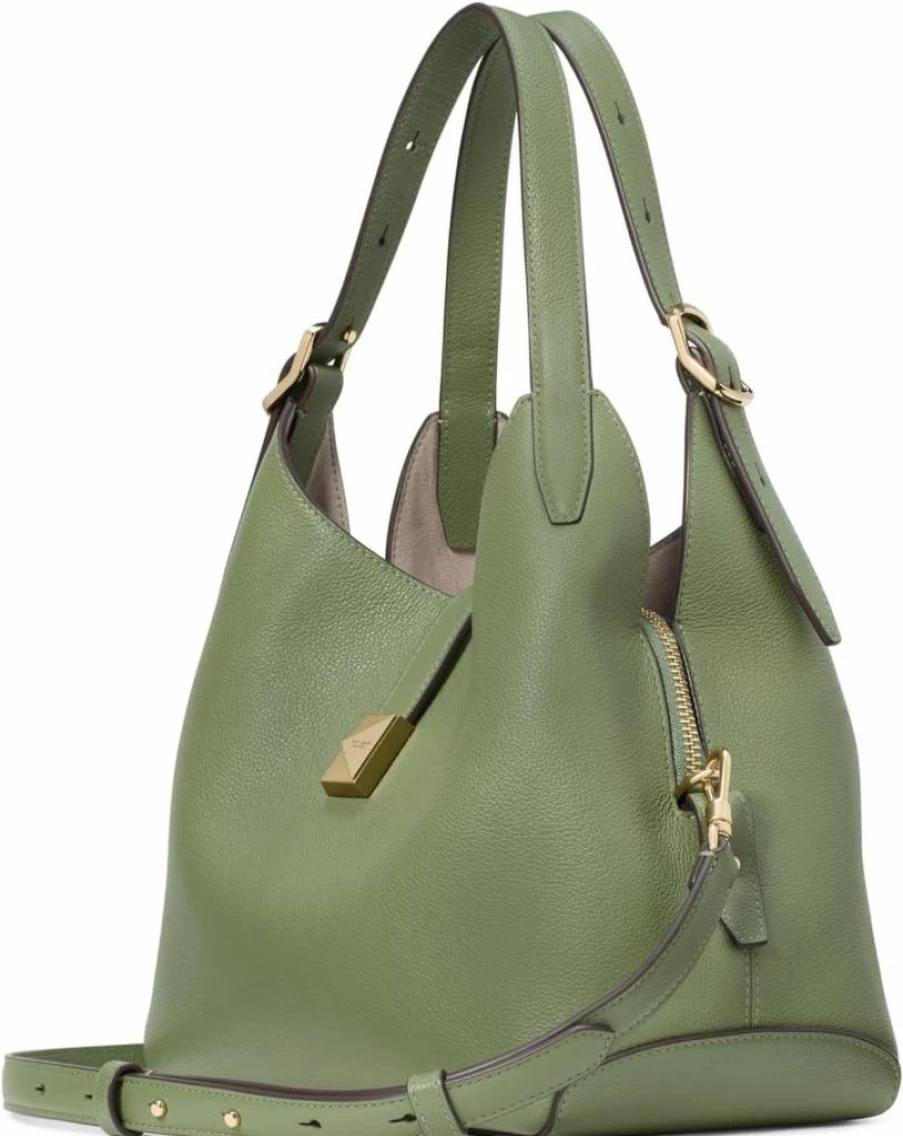 Kate Spade New York Deco Pebbled Leather Crossbody Bag - Stylish Tote for Women