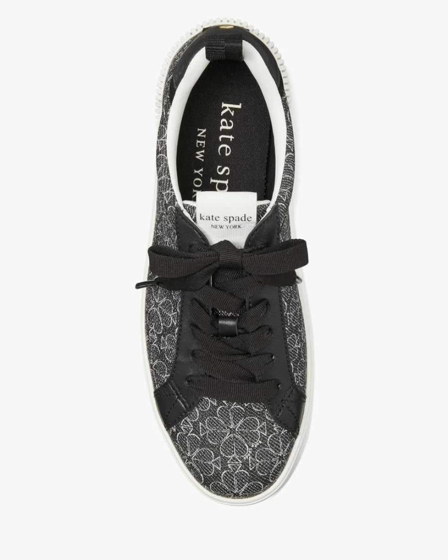Kate Spade New York Women's Floral Lace-Up Sneakers - Stylish Comfort Shoes for Women