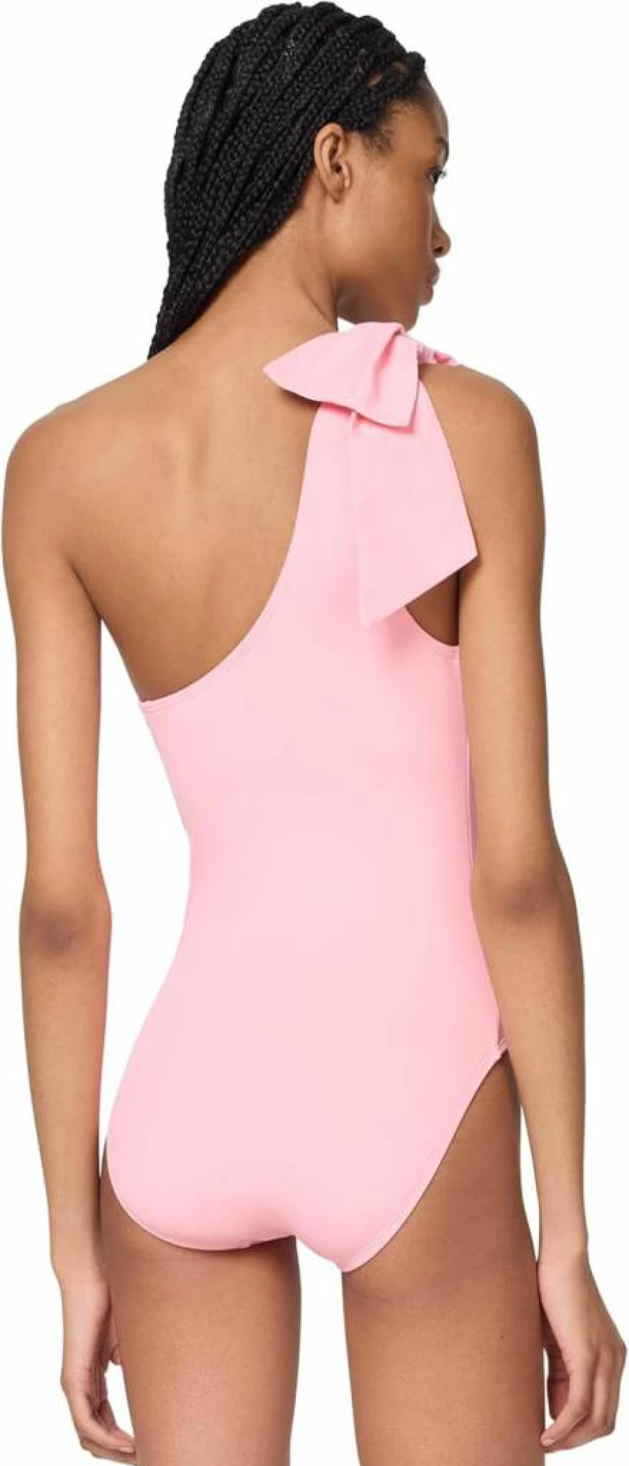 Kate Spade New York Women's One-Piece Dress with Bow Shoulder Detail - Solid Color Elegant Design