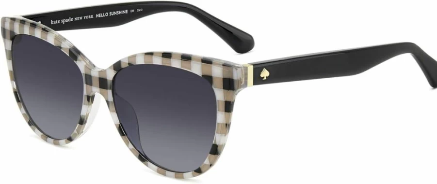 Kate Spade New York Women's Daesha Cat Eye Sunglasses – Stylish UV Protection Shades for Women