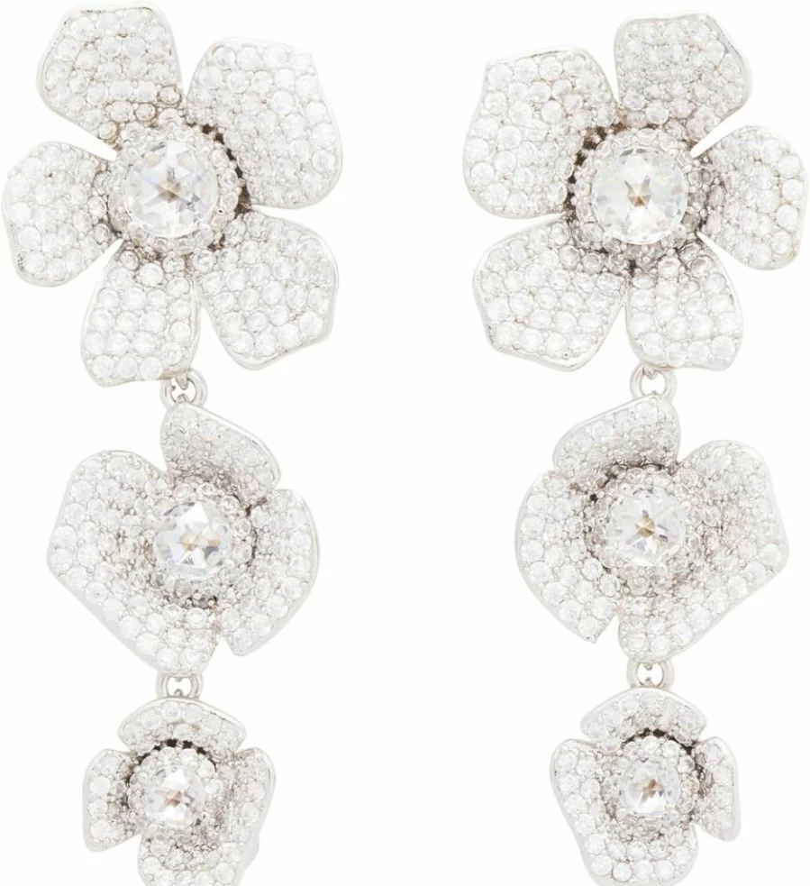 Kate Spade New York Poppy Power Stud Earrings - Floral Gold-Tone Fashion Jewelry for Women