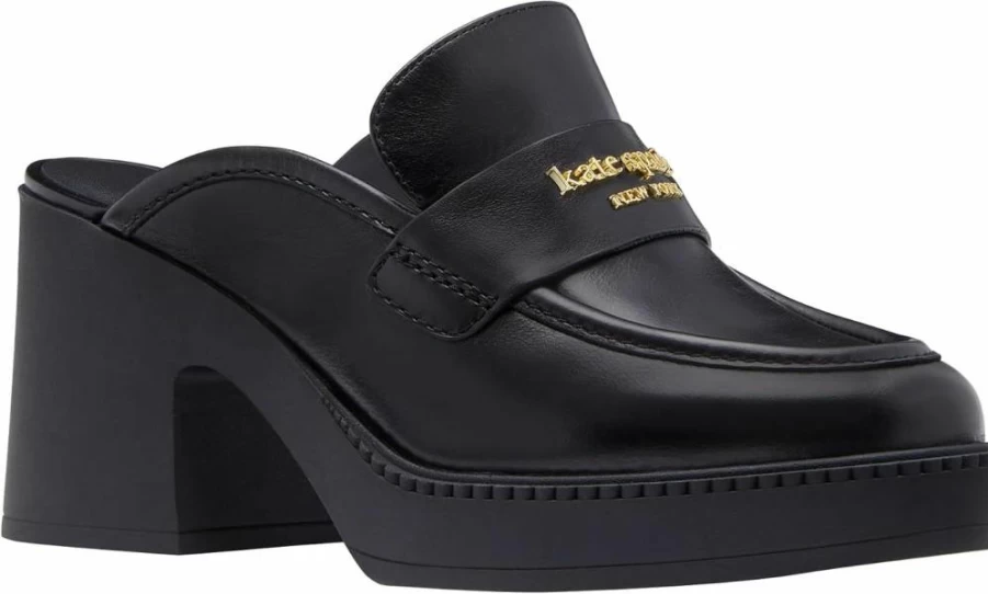 Kate Spade New York Women's Blake Platform Mule Loafers - Comfortable Slip-On Shoes for Women