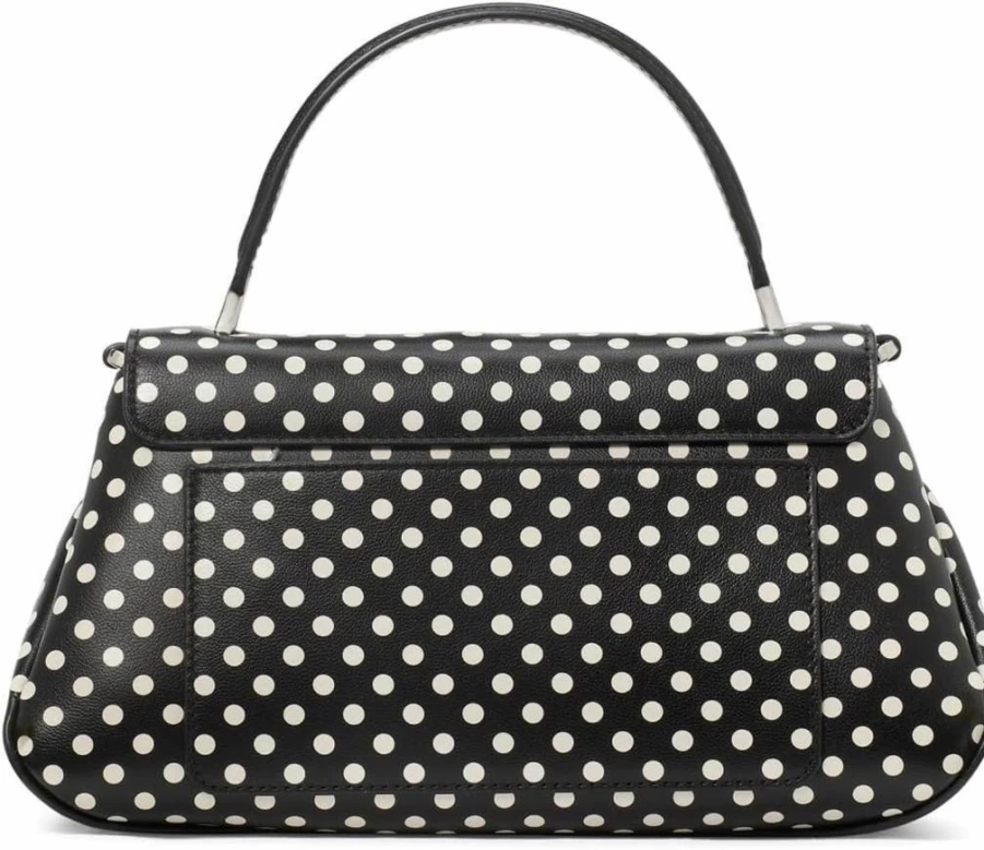 Kate Spade New York Grace Small Leather Top Handle Bag - Quilted Designer Handbag for Women