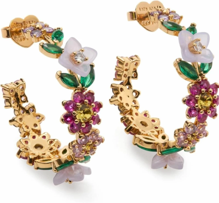 Kate Spade New York Floral Stud Earrings - Bursting Blooms Design for Women