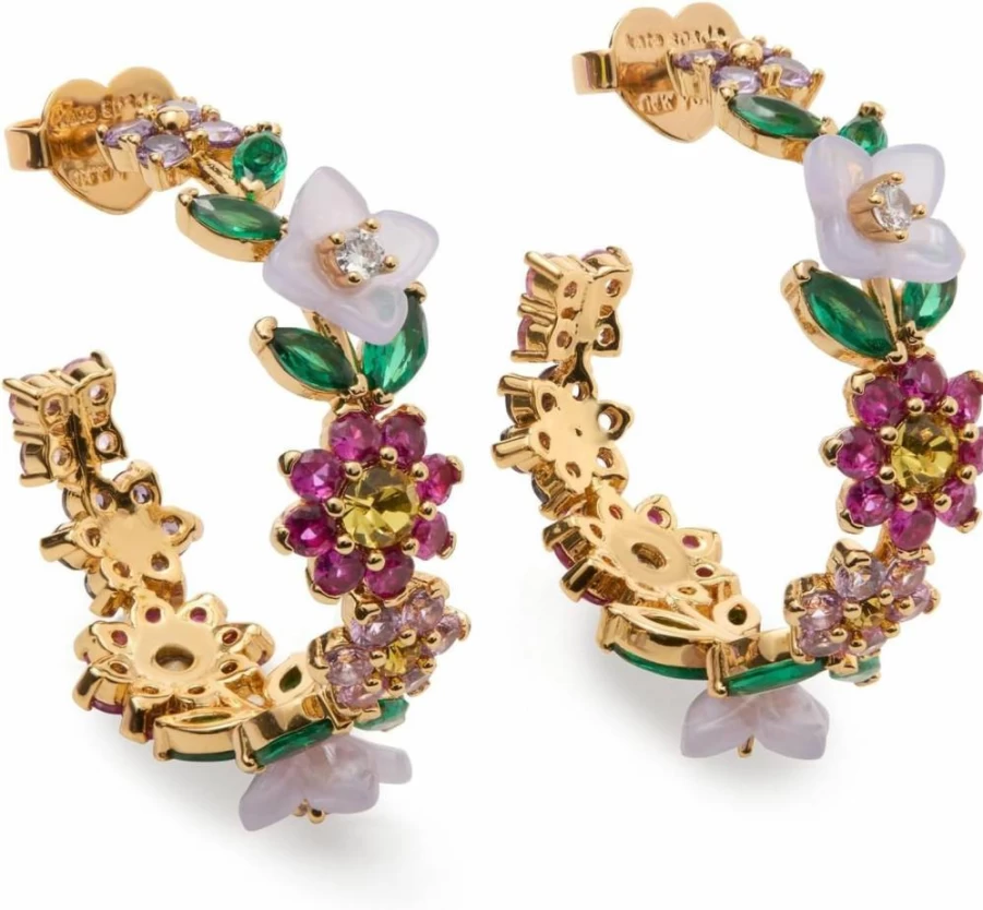 Kate Spade New York Floral Stud Earrings - Bursting Blooms Design for Women