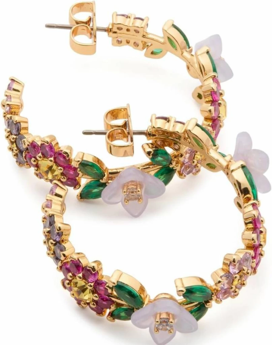 Kate Spade New York Floral Stud Earrings - Bursting Blooms Design for Women