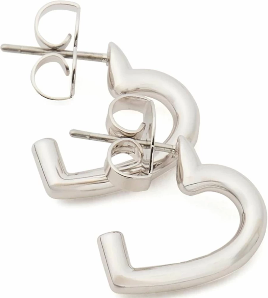 Kate Spade New York Heart You Huggie Earrings - Gold-Tone Huggie Hoop Earrings with Heart Charm
