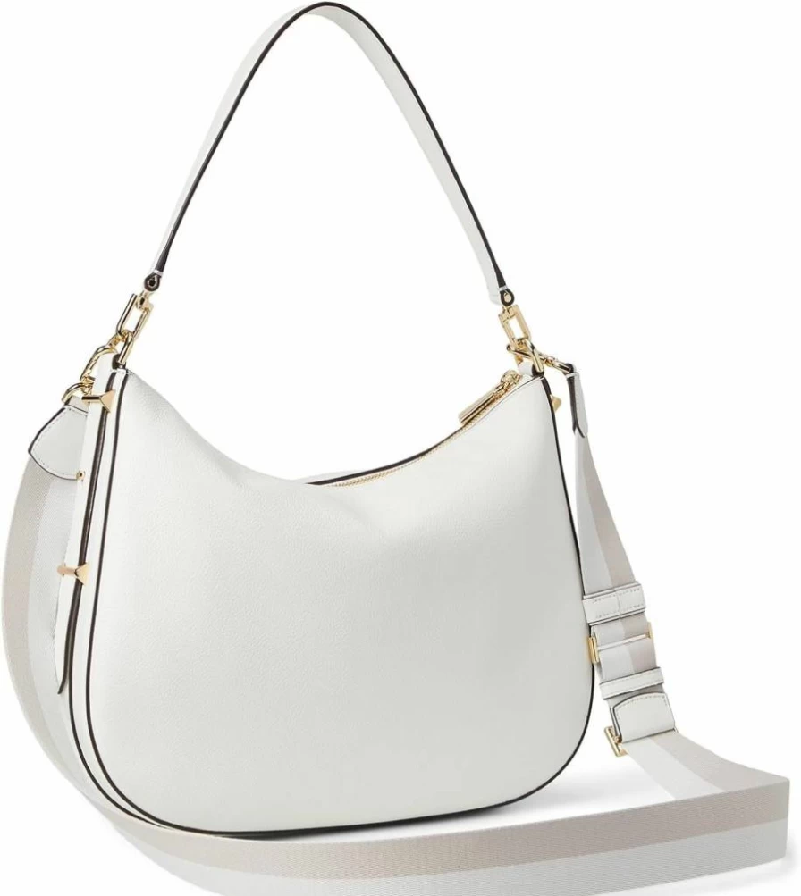 Kate Spade New York Liv Large Leather Hobo Bag - Pebbled Leather Tote for Women